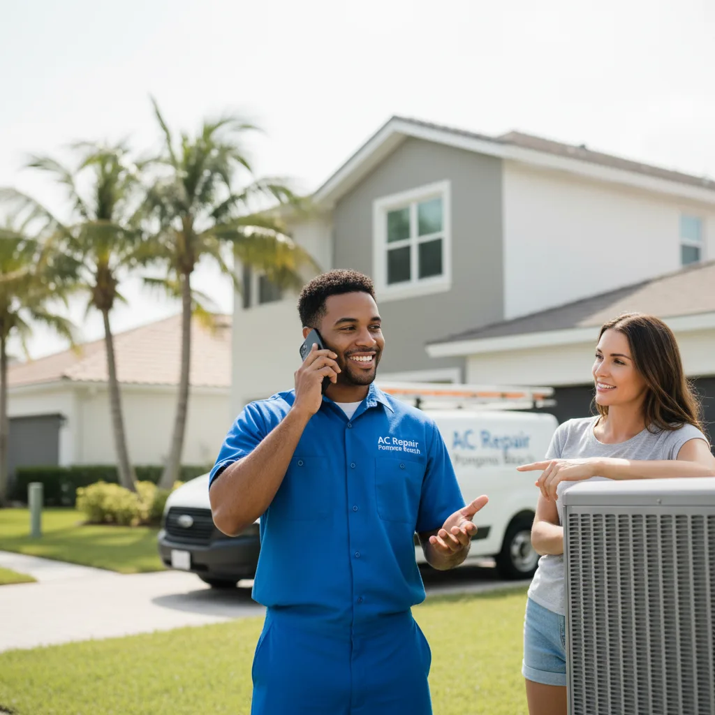AC Repair Pompano Beach customer support in Arjay